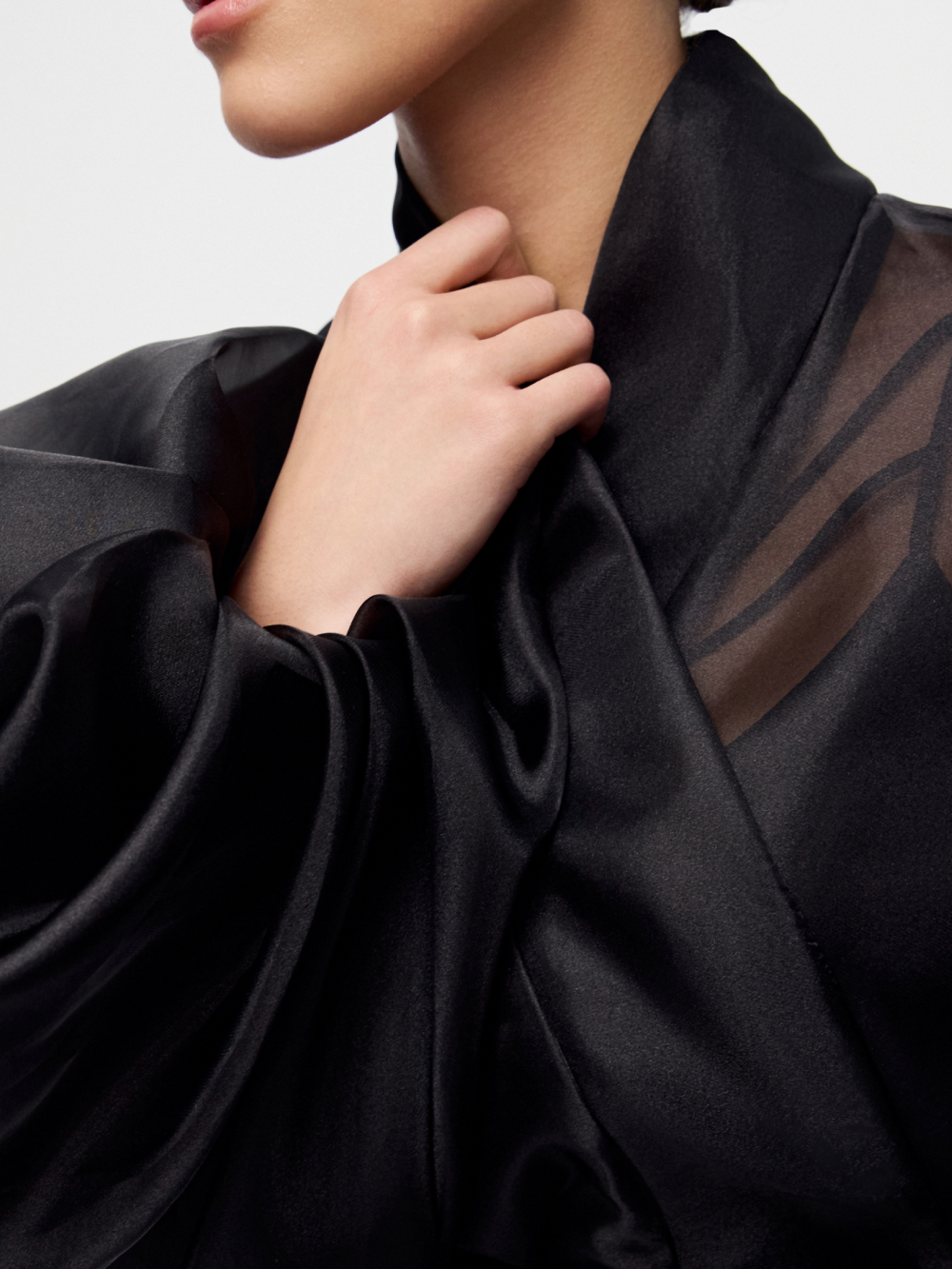 Organza tunic