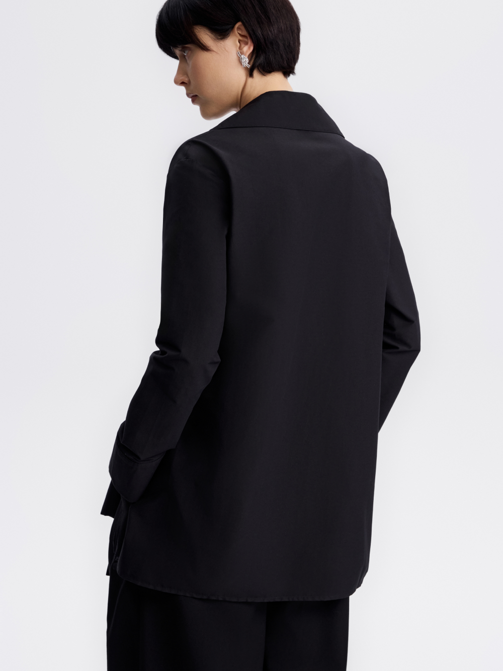 PRAS wrap shirt, back