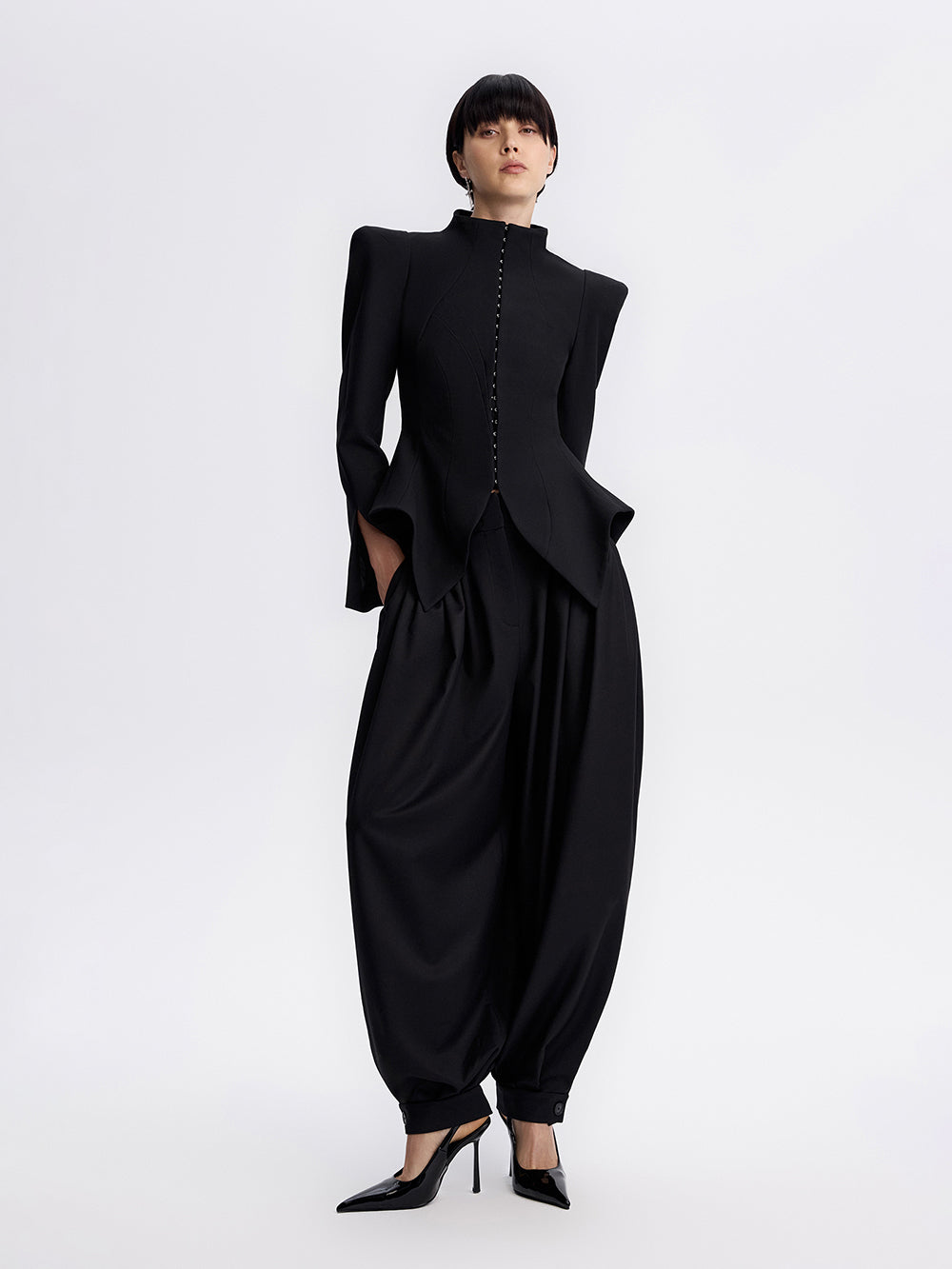 Harem Trousers — Black
