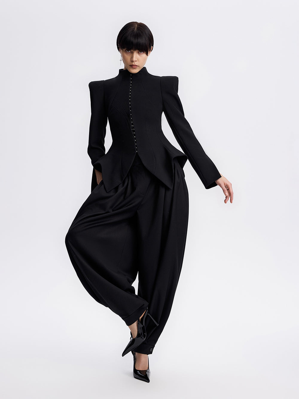 Harem Trousers — Black