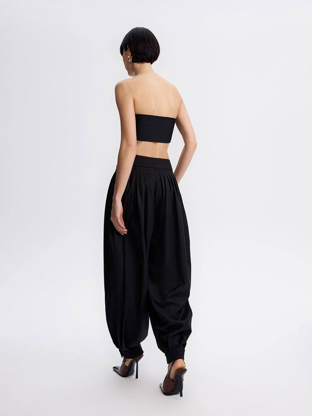 Harem Trousers — Black