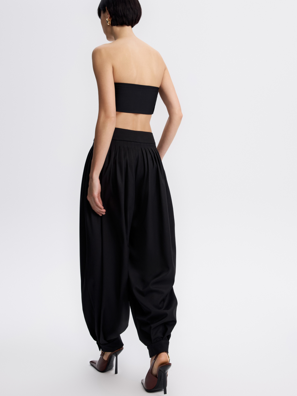 Harem Trousers — Black