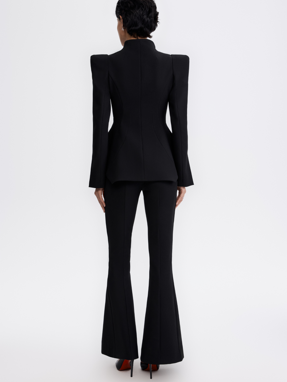 PRAS corseted jacket, back