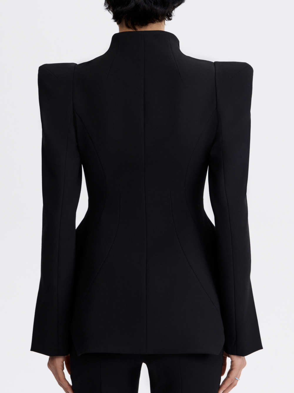 PRAS corseted jacket, back detail