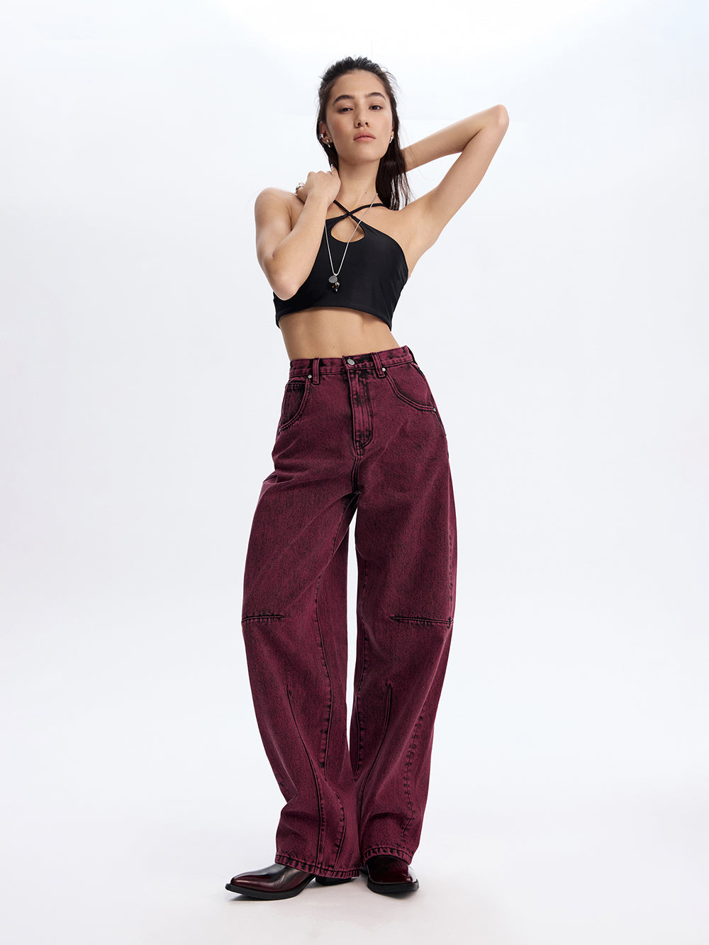 Marble Wash Jeans