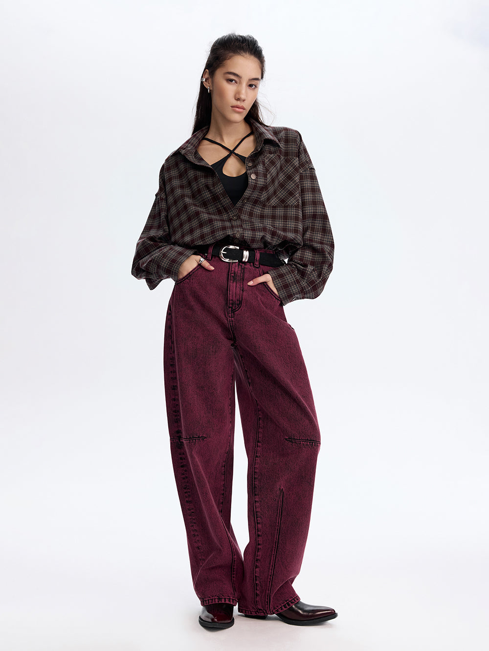 Marble Wash Jeans