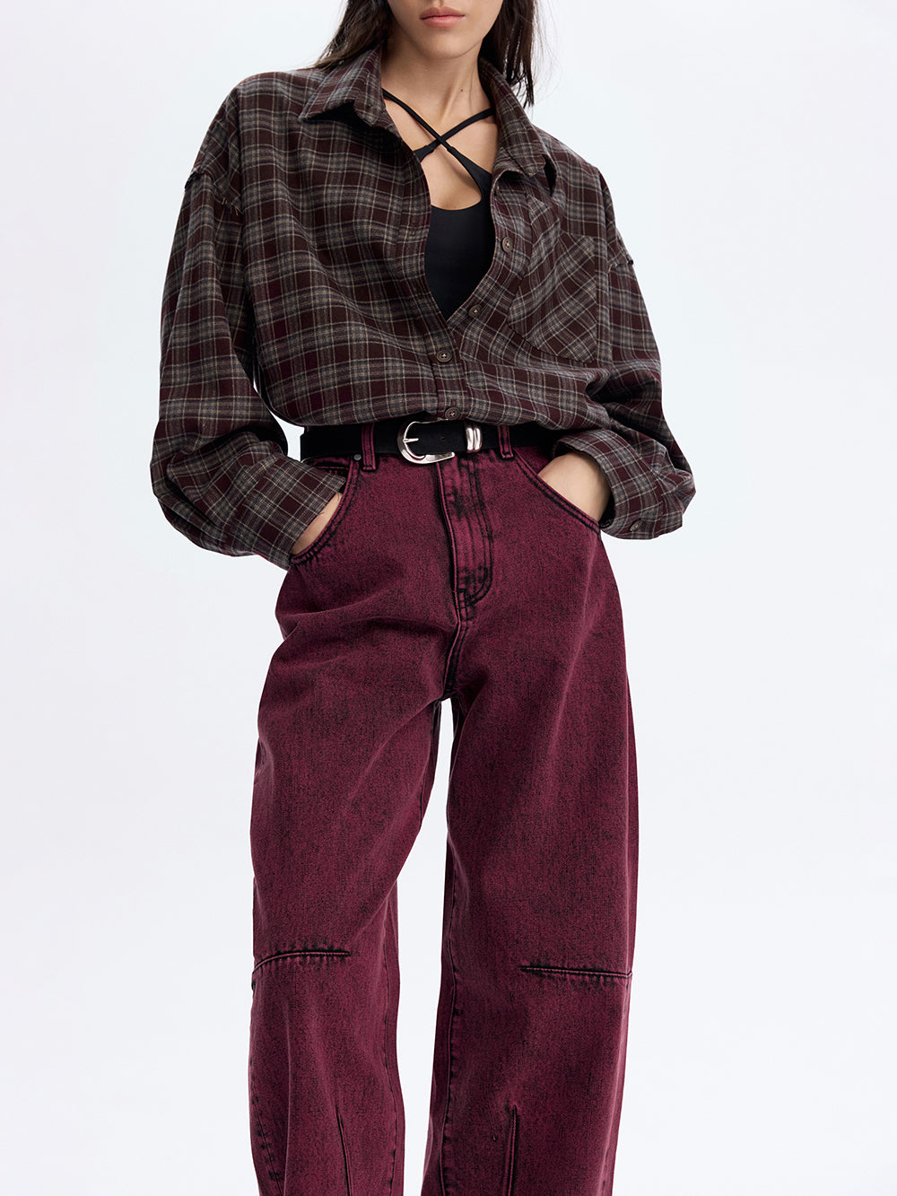 Marble Wash Jeans