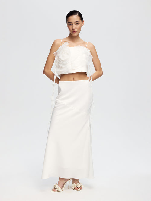 Camellia Organza Top