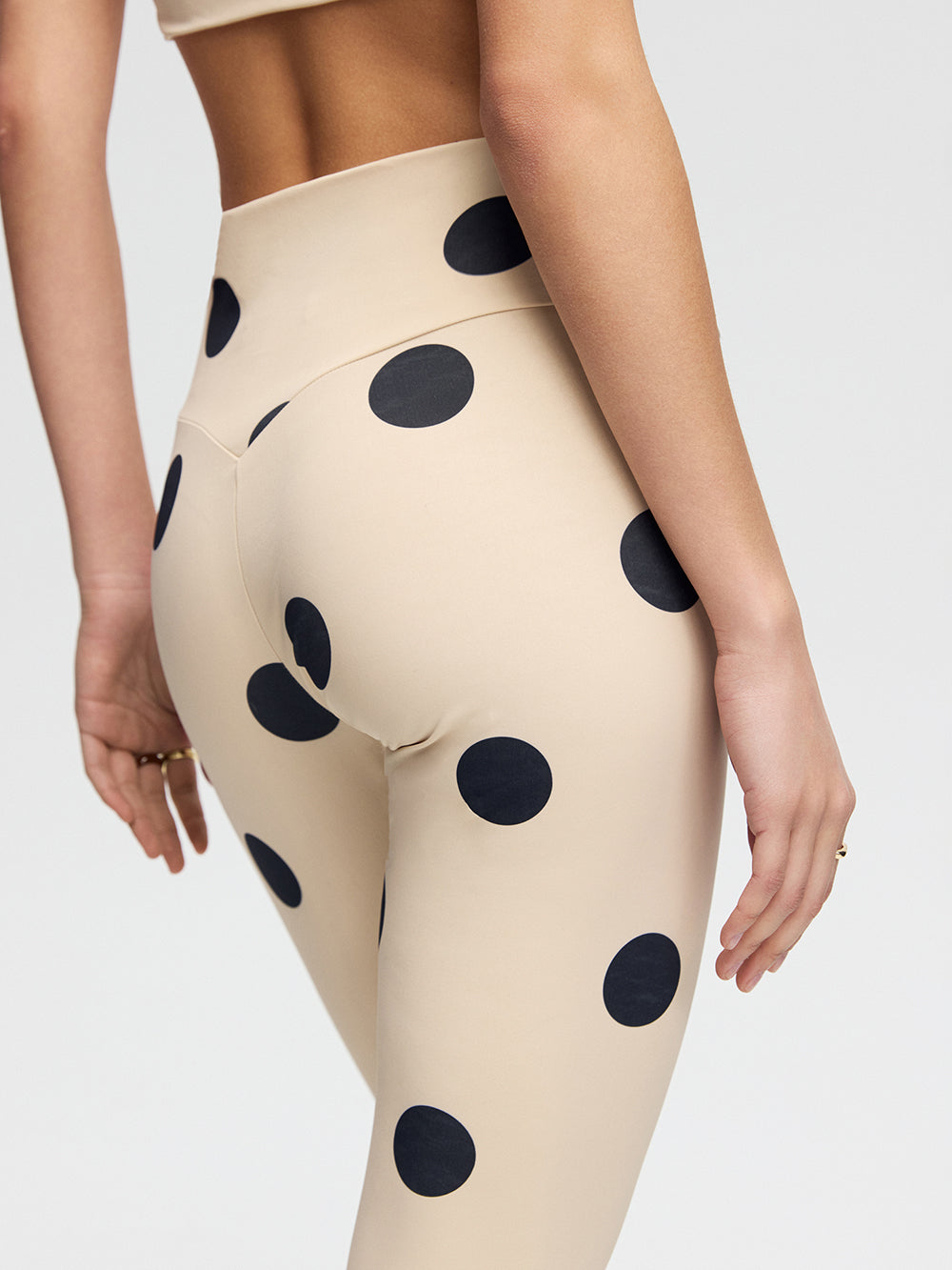 Polka dot leggings