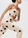 Polka dot leggings