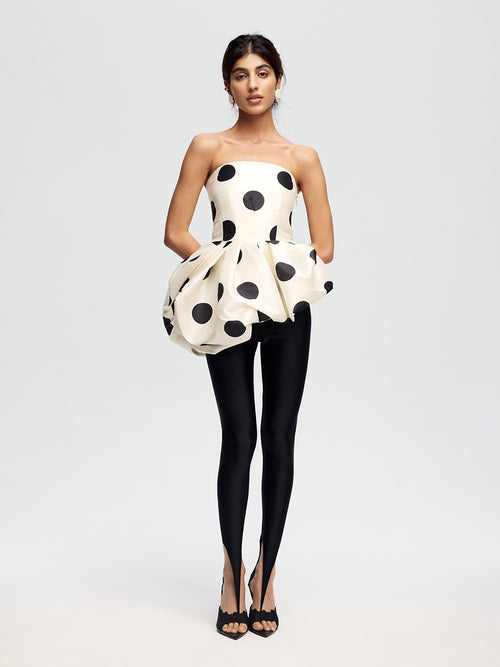 Asymmetric Peplum Top