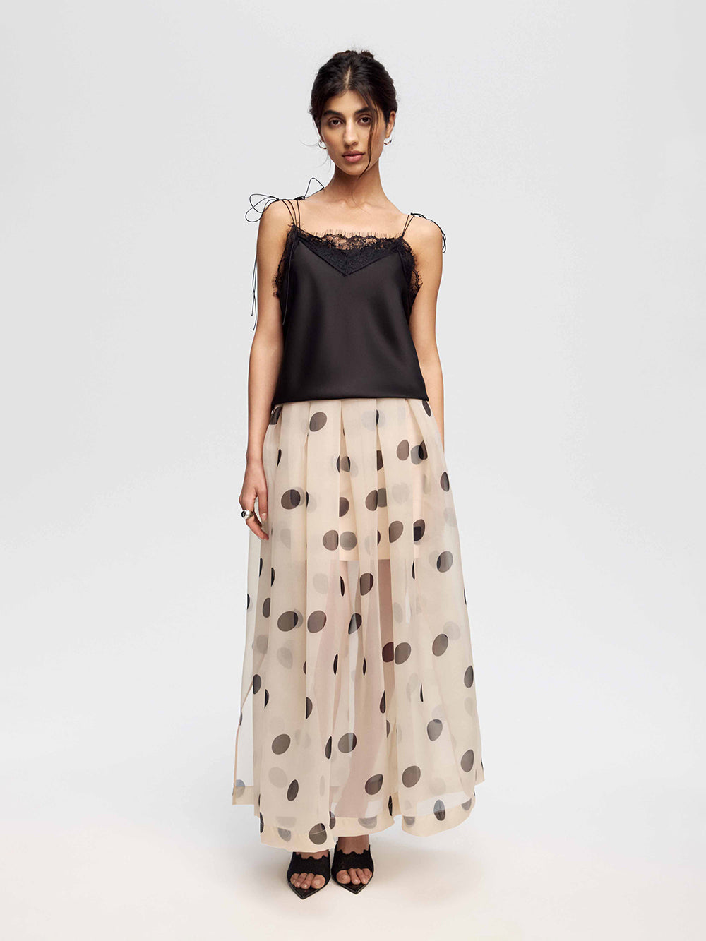 Organza skirt
