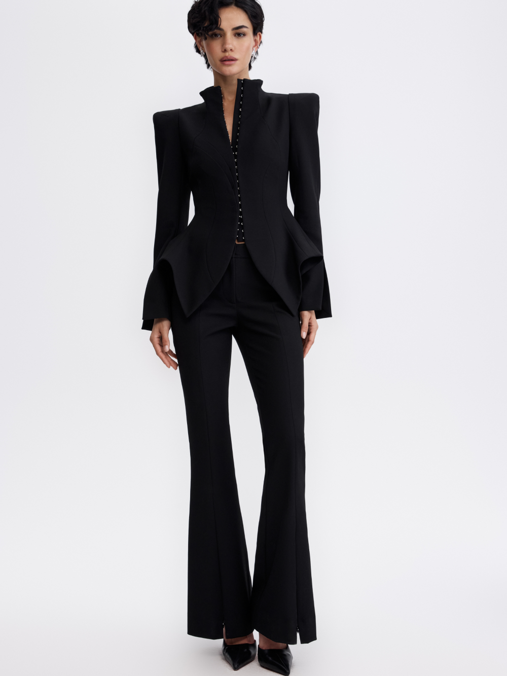 PRAS corseted jacket, front